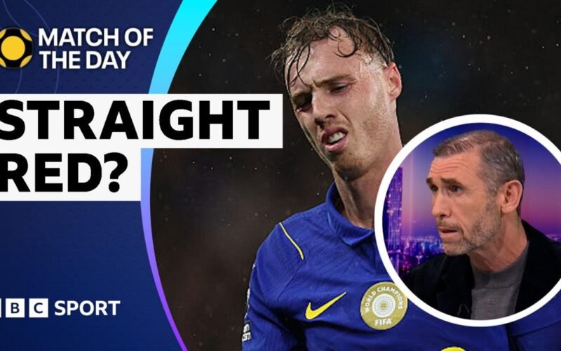 Should Palmer have been sent off earlier than he was?