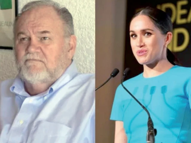 Meghan vowed to keep kids away from her father