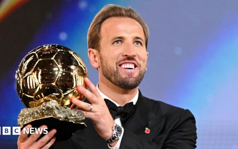 ‘A dream come true’ – Harry Kane on his Ballon d’Or win