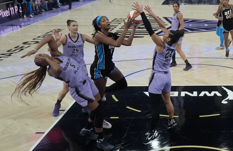 WNBA Finals: Valkyries beat Dream to reach the brink of their first title