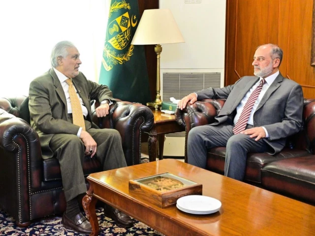 FM Dar meets MJDA secretary general, underscores defence pact’s importance for regional peace