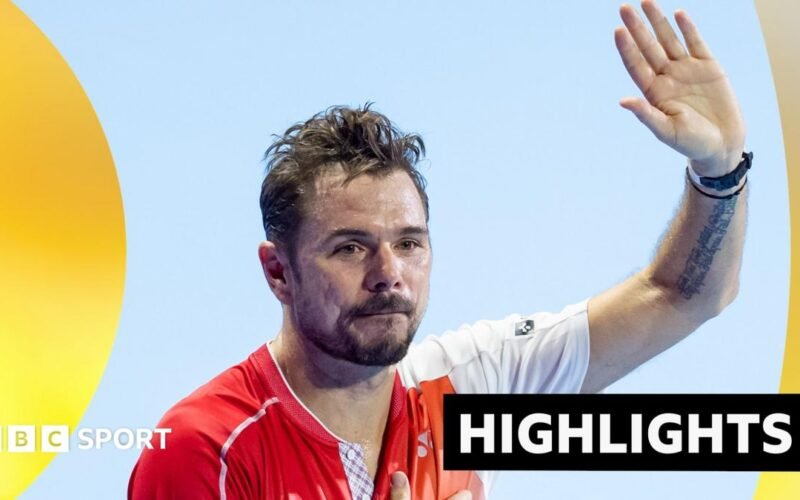 Wawrinka retires in front of home crowd after defeat to Lehecka