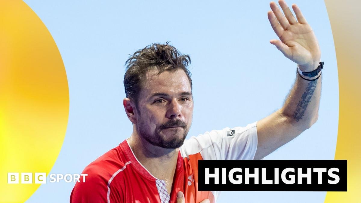 Wawrinka retires in front of home crowd after defeat to Lehecka