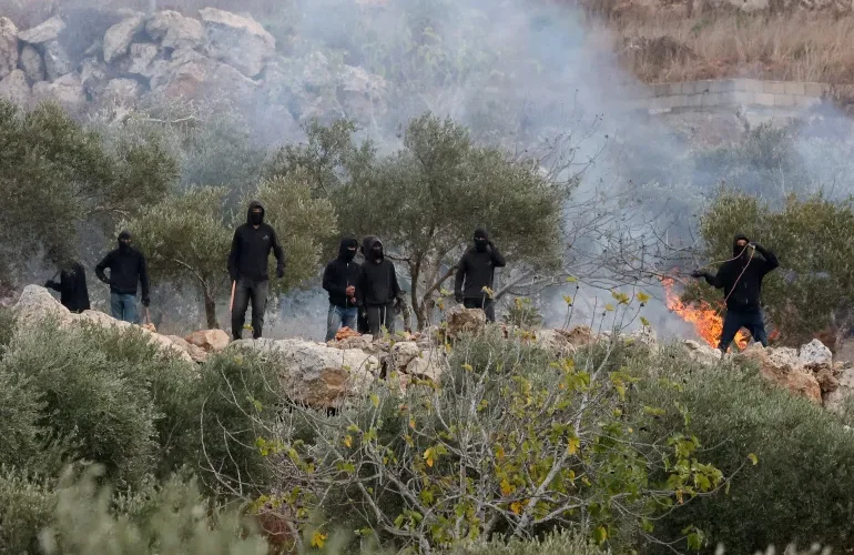 Activists accuse Israeli settlers of assault in occupied West Bank