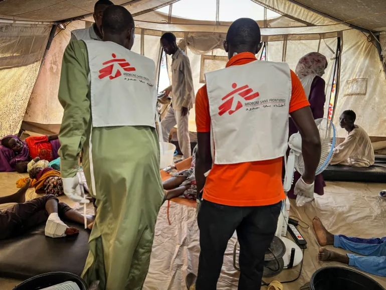 Strikes on Darfur market in Sudan killed more than 100, rights group says