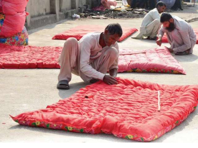 Traditional cotton-quilt making fades with modernisation