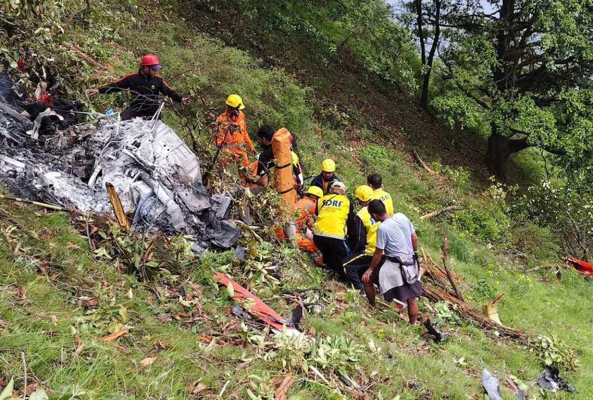 Six feared dead in helicopter crash in Indian Himalayan state, media report