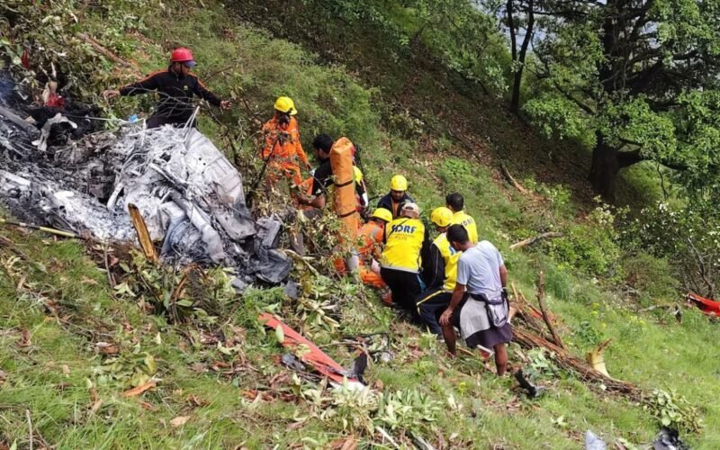 Six feared dead in helicopter crash in Indian Himalayan state, media report