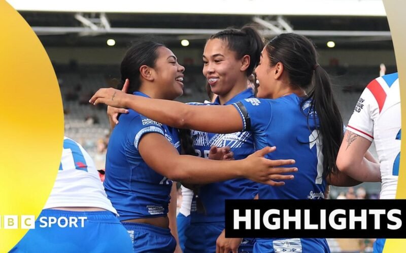 England out of World Cup after loss to Samoa