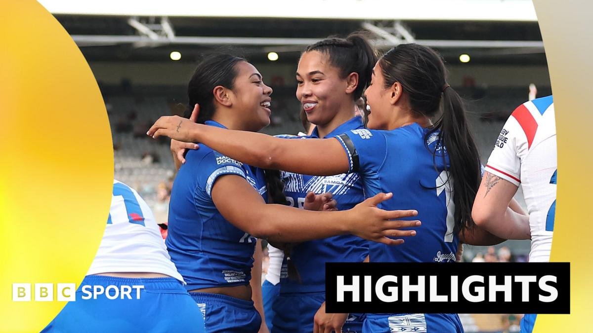 England out of World Cup after loss to Samoa