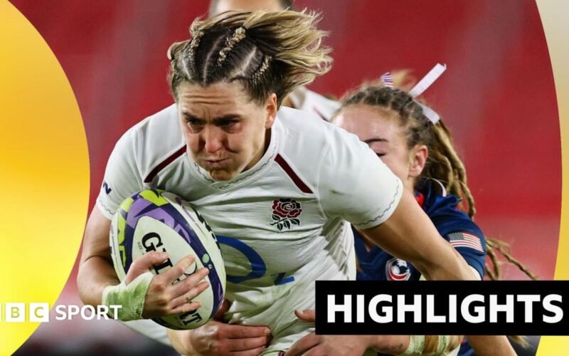 Moloney-MacDonald scores four tries as England thump USA