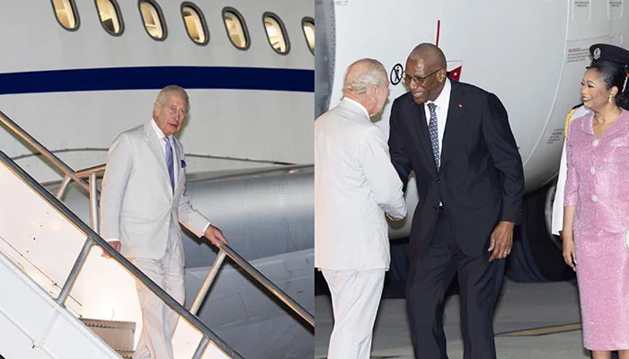 King Charles joins Antigua PM for anthem ceremony, Queen prepares to arrive