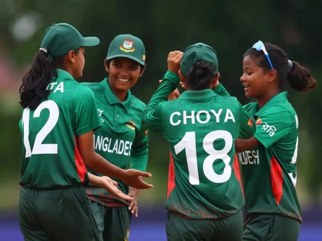 Bangladesh down Pakistan in U19 Women’s tri-series opener