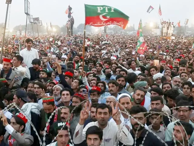 PTI long march to roll out from Lakki Updated 7 minutes ago