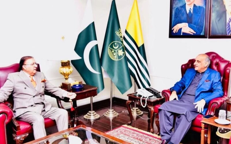 AJK President Naqi, chief justice stress respect among state institutions, strengthening rule of law