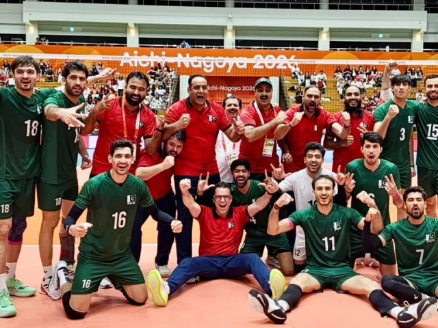 Pakistan whip China to end 64-year wait for Asian Games volleyball bronze