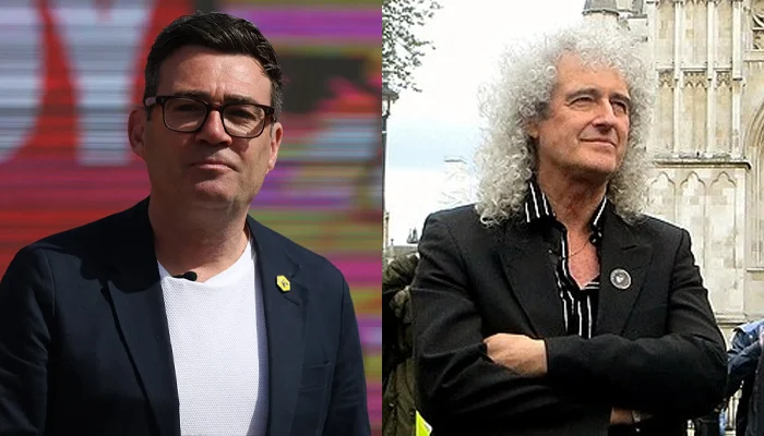 Sir Brian May warns Andy Burnham to block AI ‘before it’s too late’