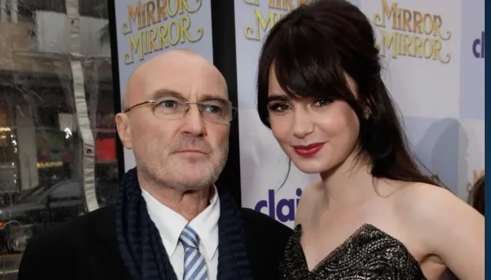 Phil Collins reveals daughter Lily broke down in tears over his health battle