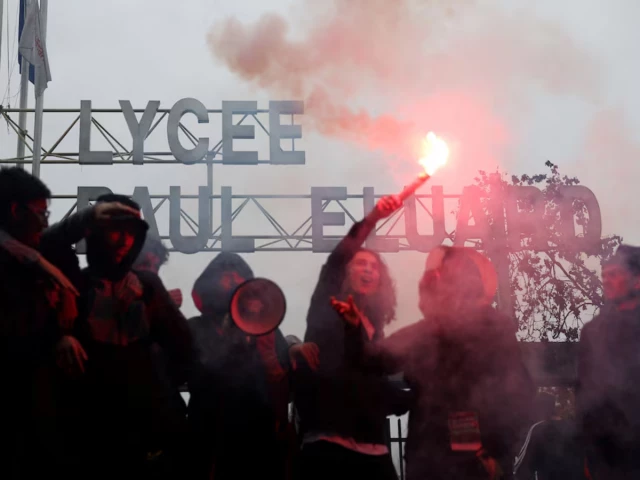 High school students in Paris’ deprived suburbs spark national protest movement