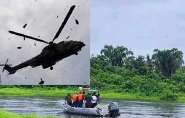 Military helicopter with 32 onboard crashes in Nigeria