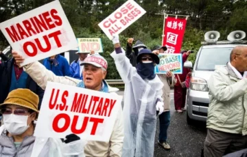US Marine’s arrest over Okinawa killing sparks protests across Japan
