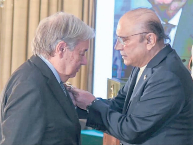 UN chief lauds Pakistan’s mediation role
