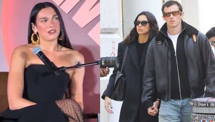 Dua Lipa interview about children and Callum Turner is fake