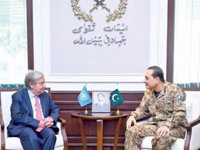 Guterres, CDF discuss regional security, peace