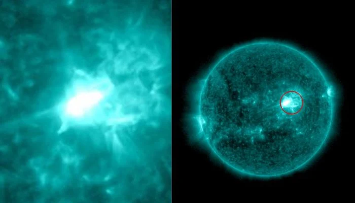 M6.86 solar flare triggers radio blackout as CMEs head toward Earth