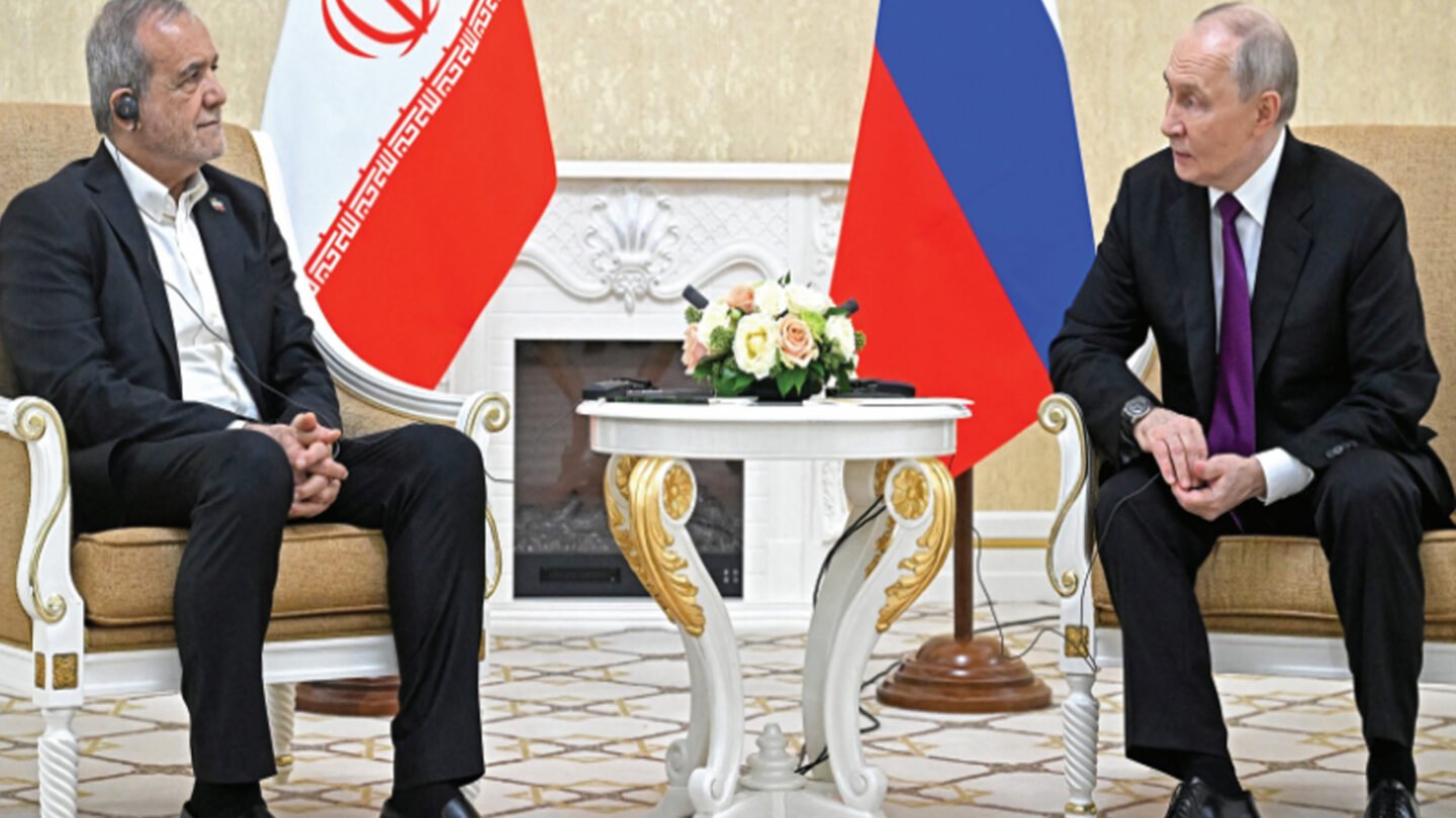 Putin offers Pezeshkian help to end Iran war