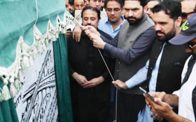 Afridi breaks ground on Rs6.2b flyover